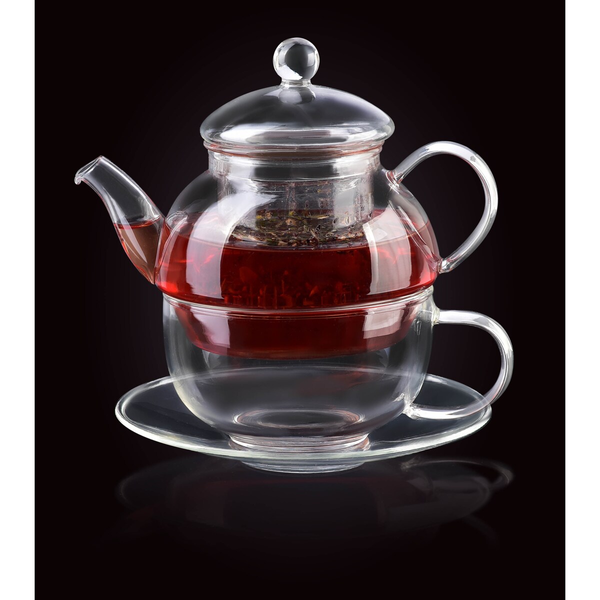 PETER Tea for one dzbanek z filiżanką 350ml/420ml 13,5x18xh15cm