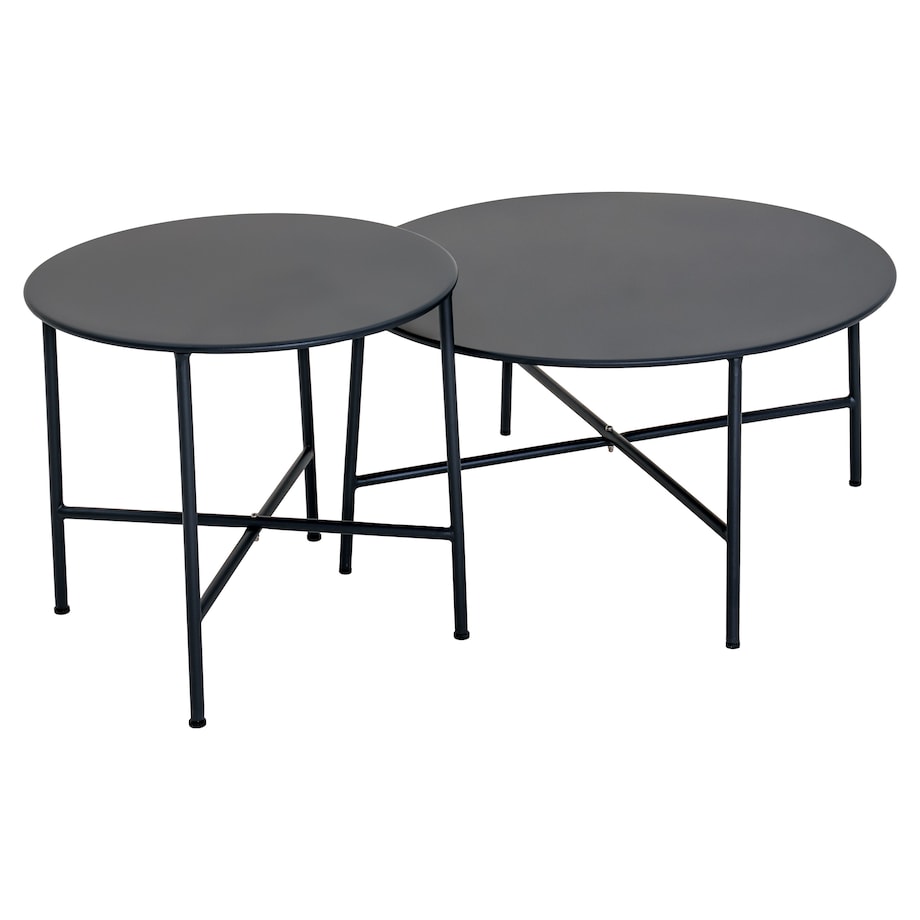 ZESTAW MEBLI OGRODOWYCH MARESOL Z 2 STOLIKAMI KAWOWYMI