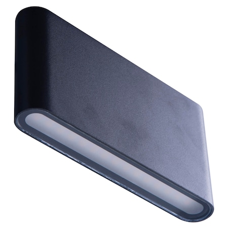 Czarna lampa do ogrodu Cremona kinkiet LED 10W nowoczesna