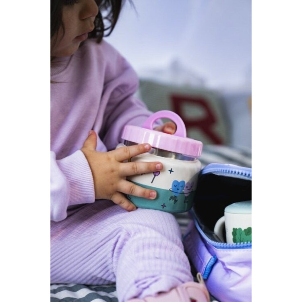 THE COTTON CLOUD termos dla dzieci, Dancing Hearts