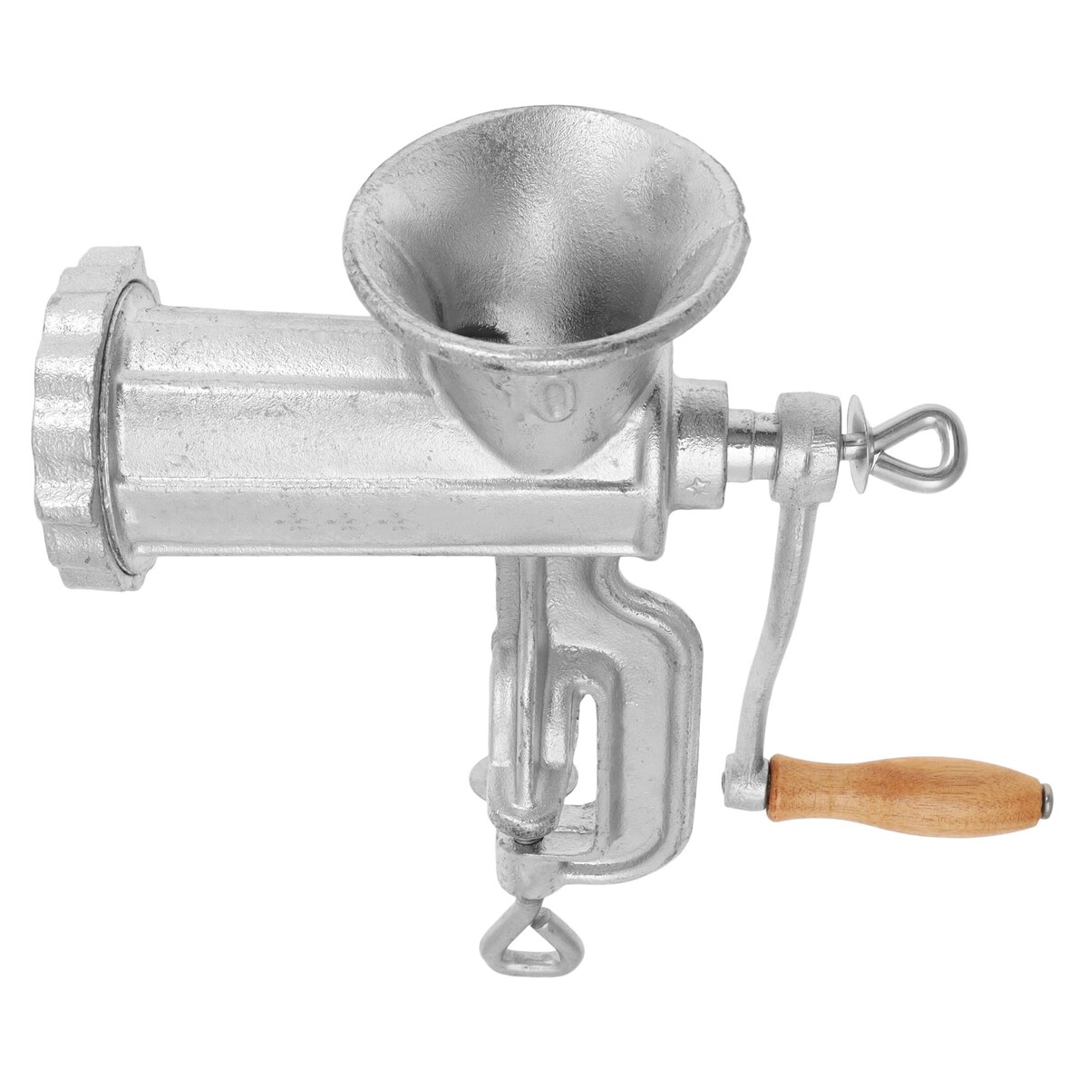 Maszynka żeliwna do mielenia mięsa #10 + akcesoria KINGHOFF