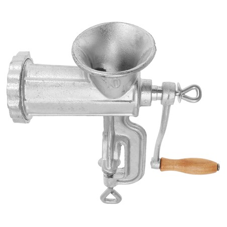 Maszynka żeliwna do mielenia mięsa #10 + akcesoria KINGHOFF