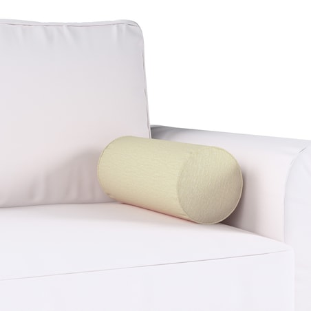 Poduszka wałek prosty, kremowy szenil, Ø16 x 40 cm, Chenille