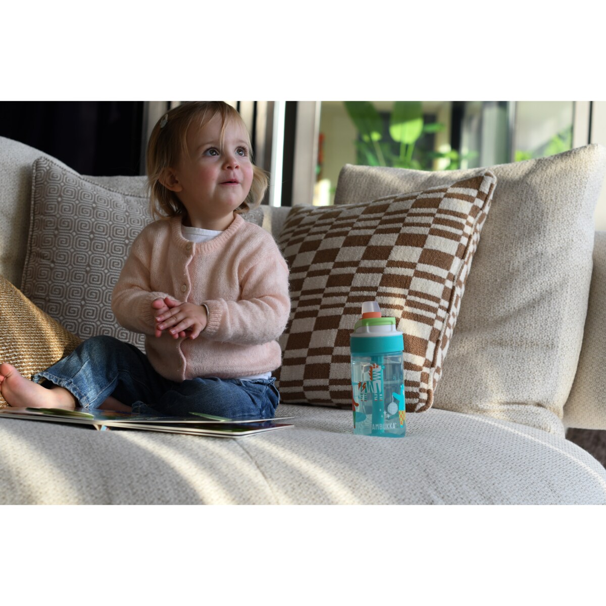 Butelka dla dzieci Lagoon 400ml - Disco Zoo