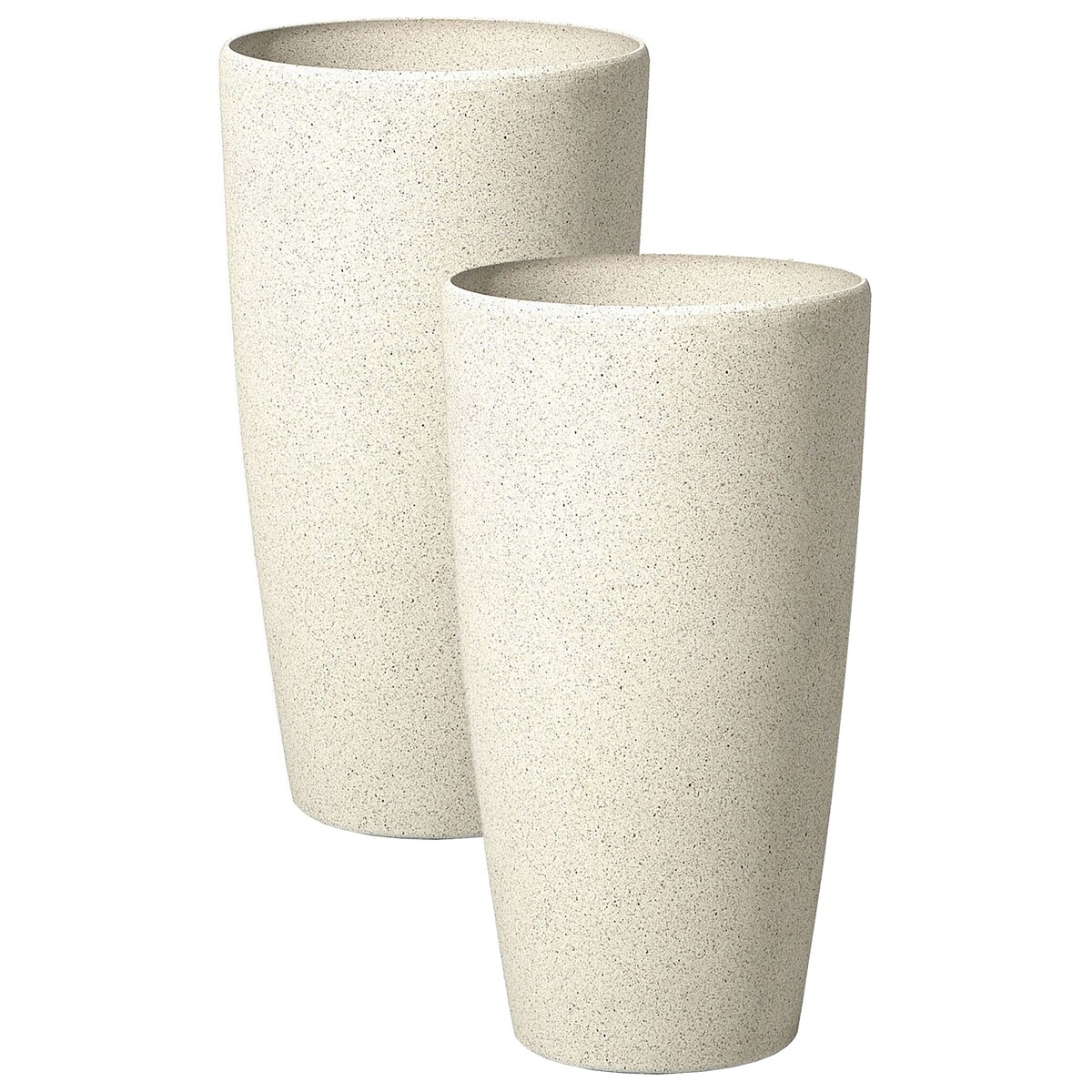 Zestaw 2 donic ABDERA 31 cm Jasnobeżowy