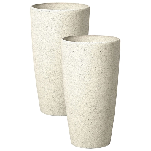 Zestaw 2 donic ABDERA 31 cm Jasnobeżowy