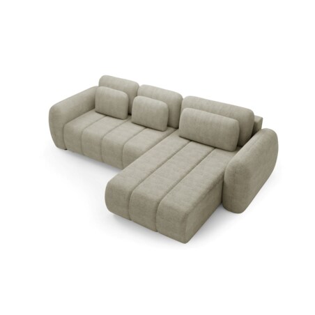 Narożnik CONTII L premium z funkcją spania Kolor: Quelle 03