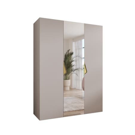 Szafa uchylna z lustrem Sandi 2 150 wys 202 cm Kaszmir + u Złoty