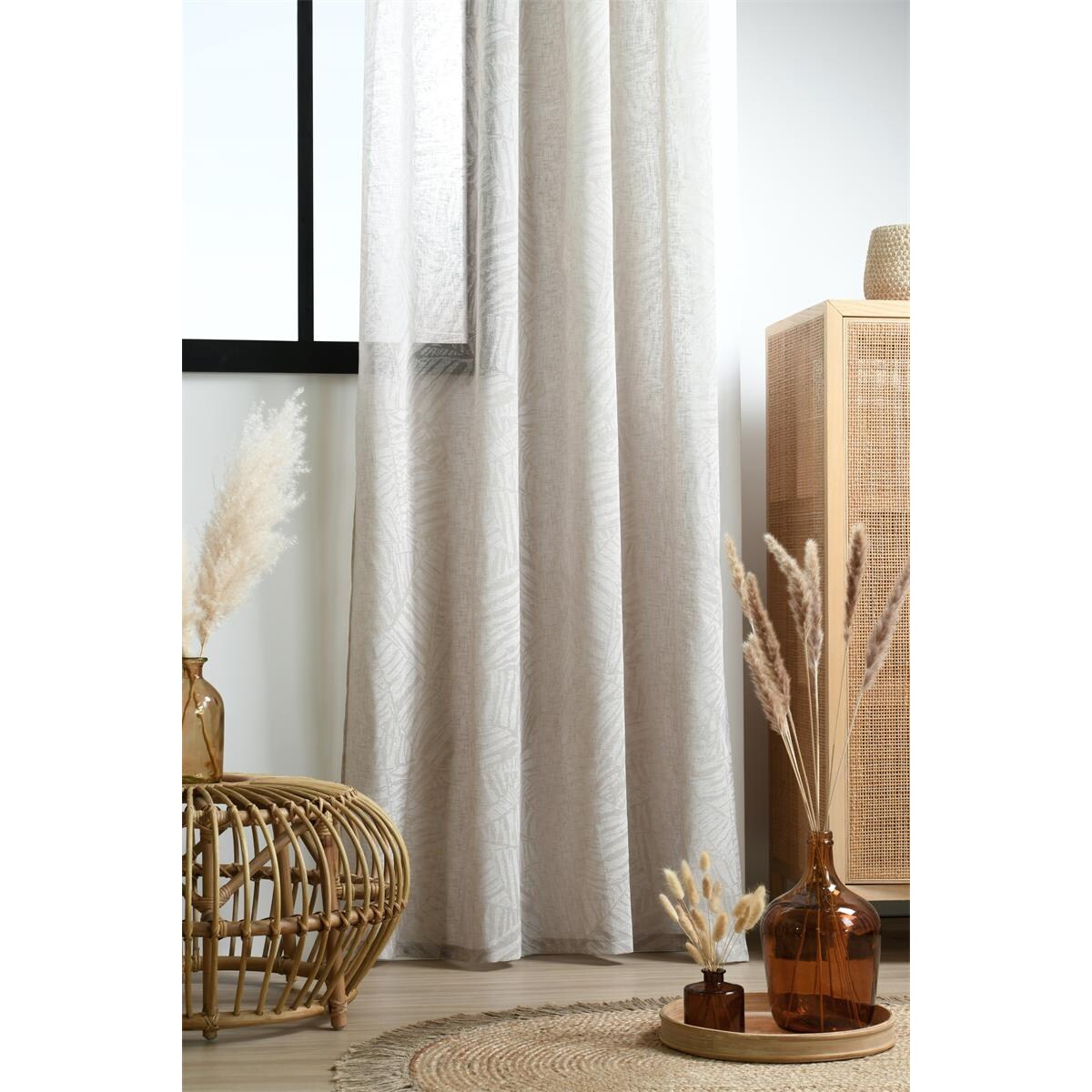 Zasłona okienna na przelotkach, SCAR, 140 x 260 cm