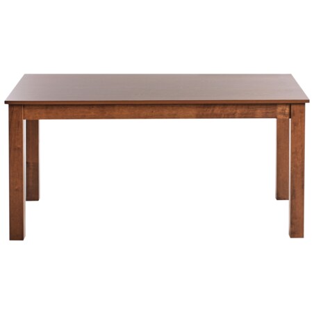 Stół do jadalni rozkładany MADURA Jesion ciemny 160/240 cm 90 cm