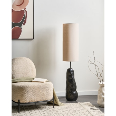 Lampa podłogowa SELB Ceramika Czarny