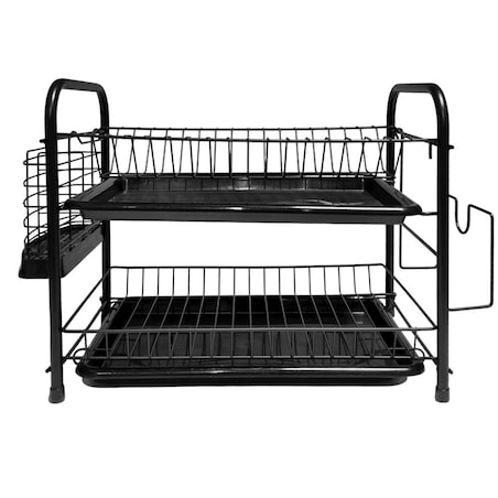 Suszarka do naczyń 48x24x33 cm 2 poziomowa KRISBERG