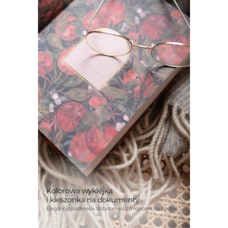 Planner Tygodniowy 2026 na spirali – Amaranth