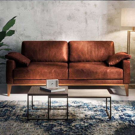 Sofa 2-osobowa Musso - koniakowa