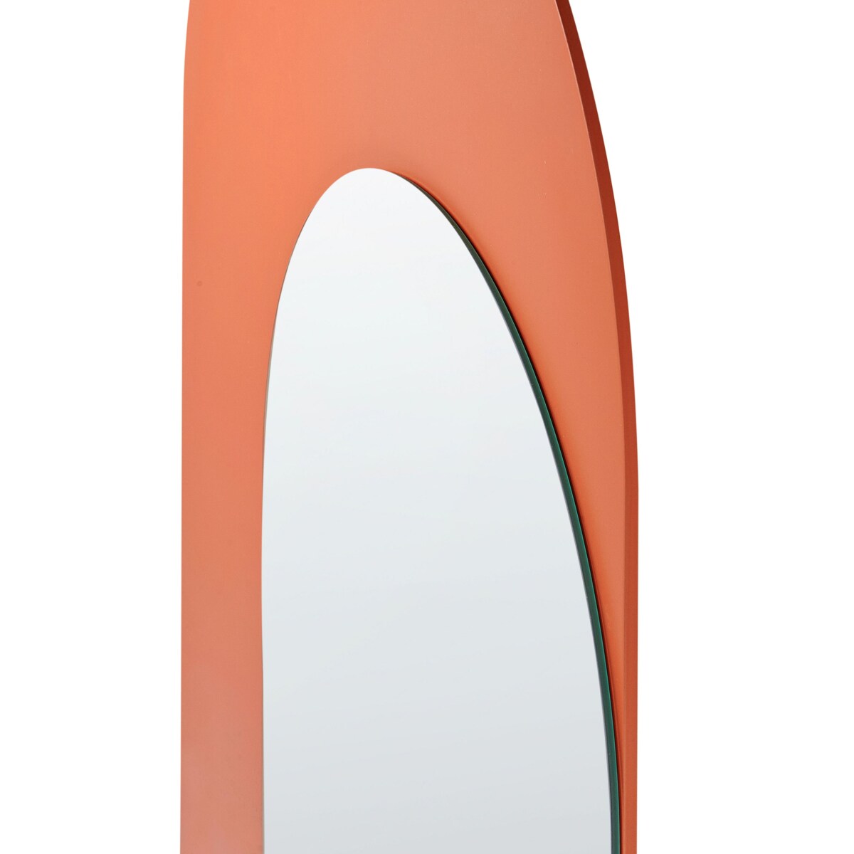 Lustro ścienne 140 cm Pomarańczowy GROISES