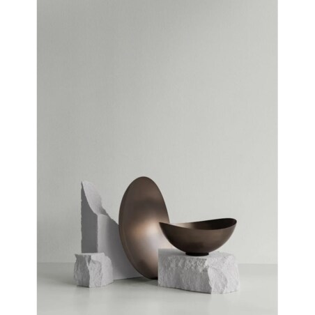 Misa ONDEA, burned metal, płaska, S