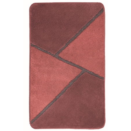 Kleine Wolke Hailey Dywanik łazienkowy czerwony 70x120 cm