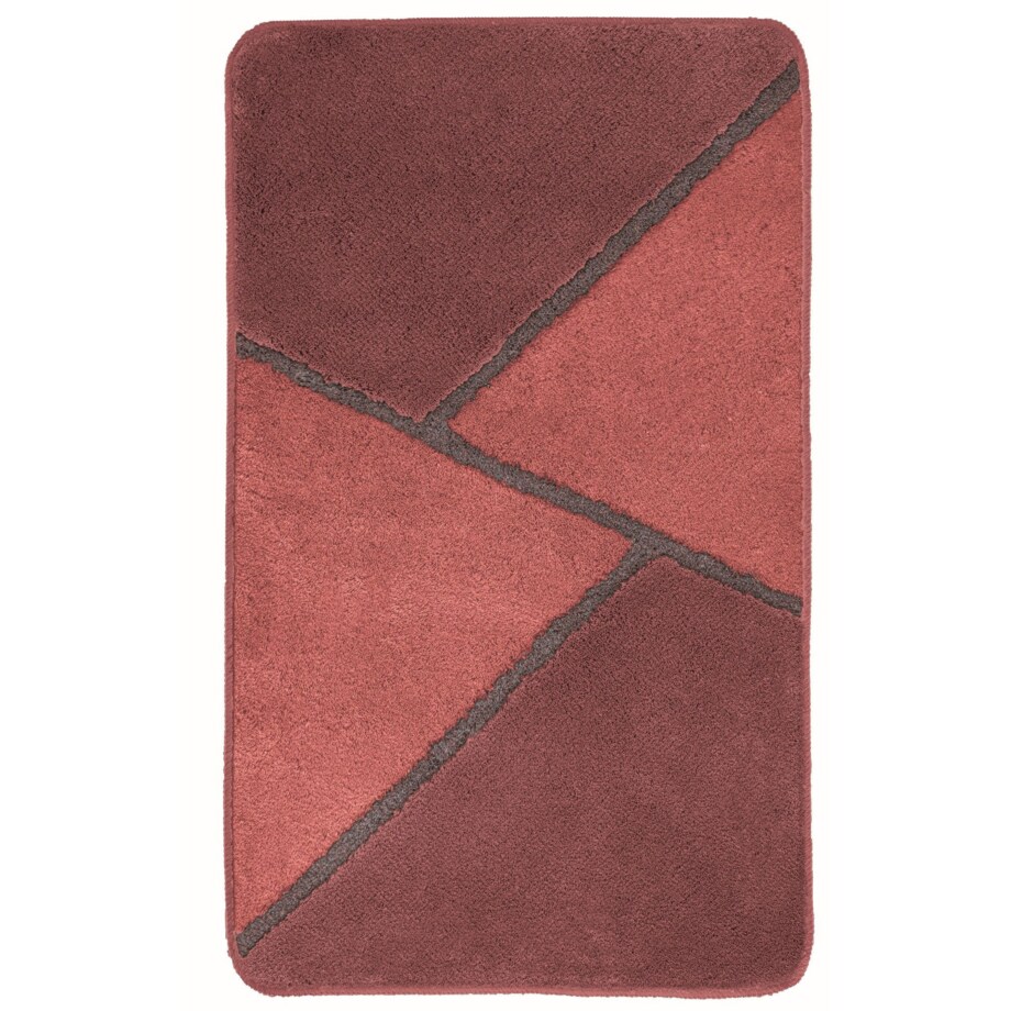 Kleine Wolke Hailey Dywanik łazienkowy czerwony 70x120 cm