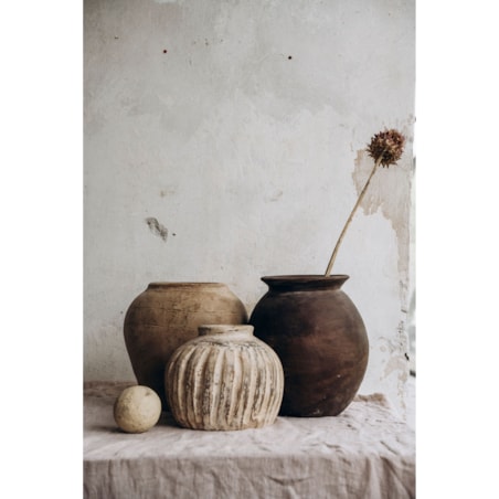 Wazon z terakoty SANA, W: 22 cm