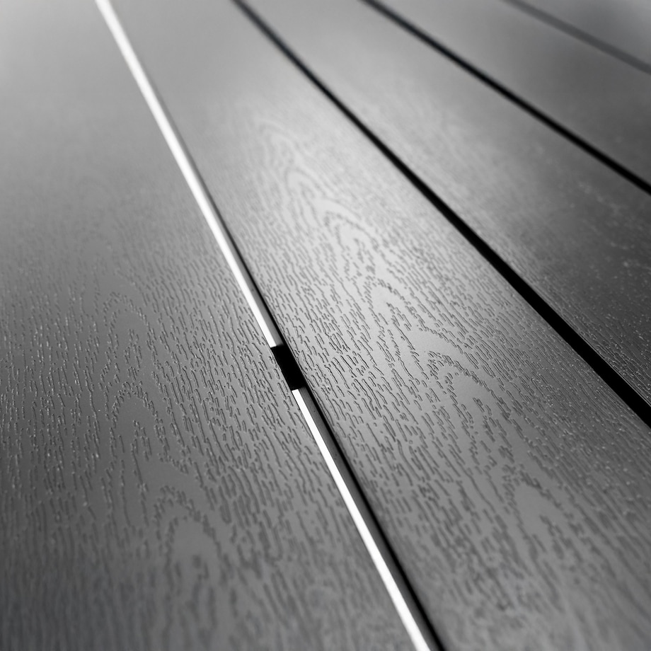 Stół ogrodowy z aluminium czarny