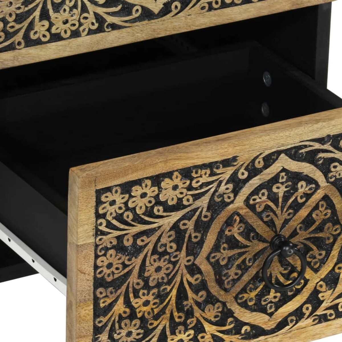 vidaXL Szafka, 40x33x75 cm, lite drewno mango