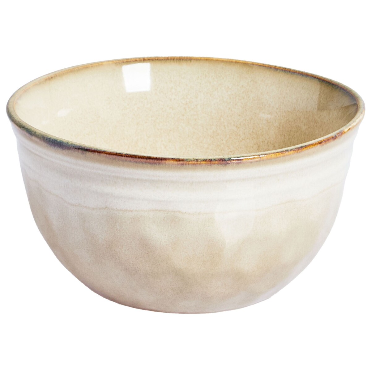 Zastawa stołowa 12-częściowa CHIVES Kamionka Jasnobeżowy