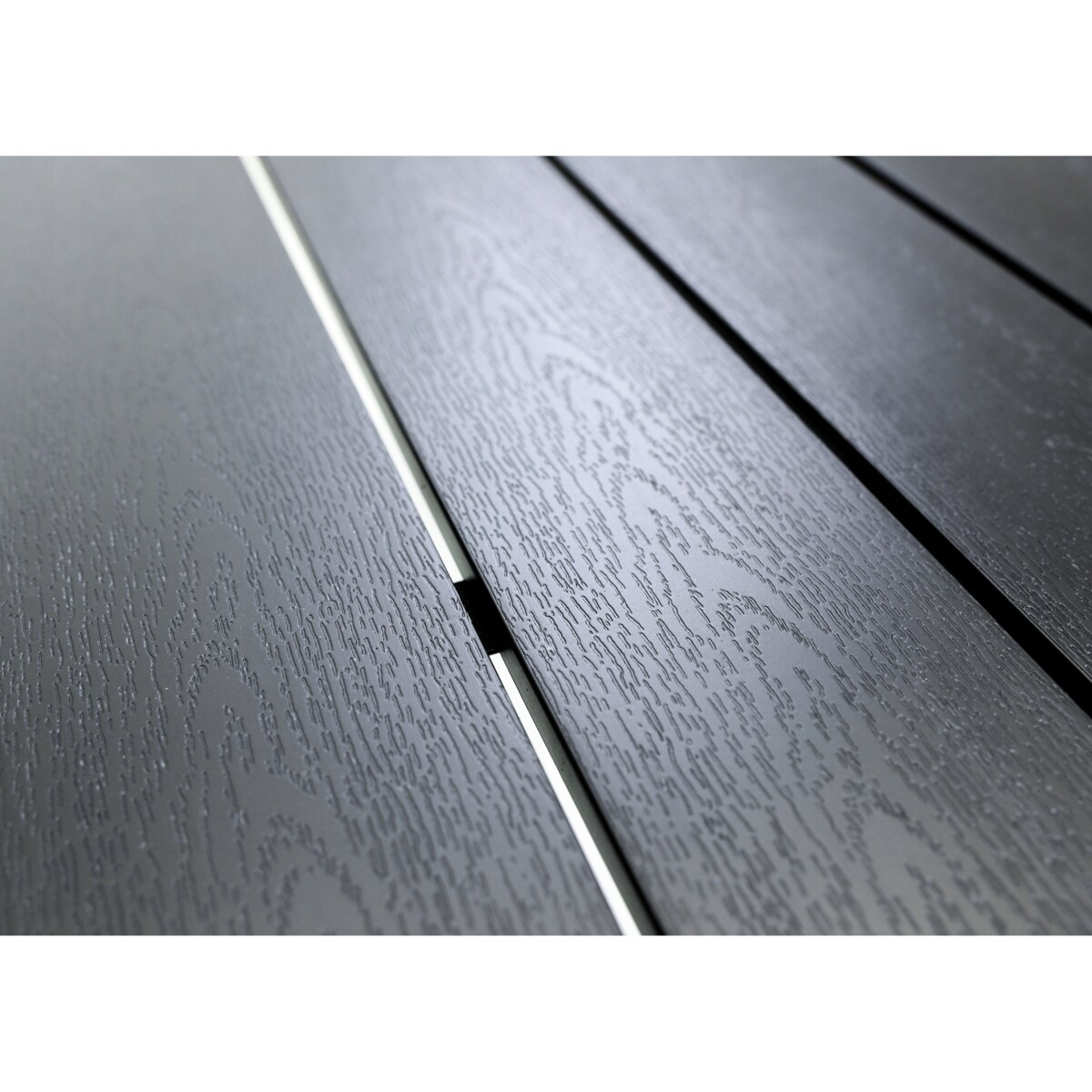 Stół ogrodowy z aluminium czarny