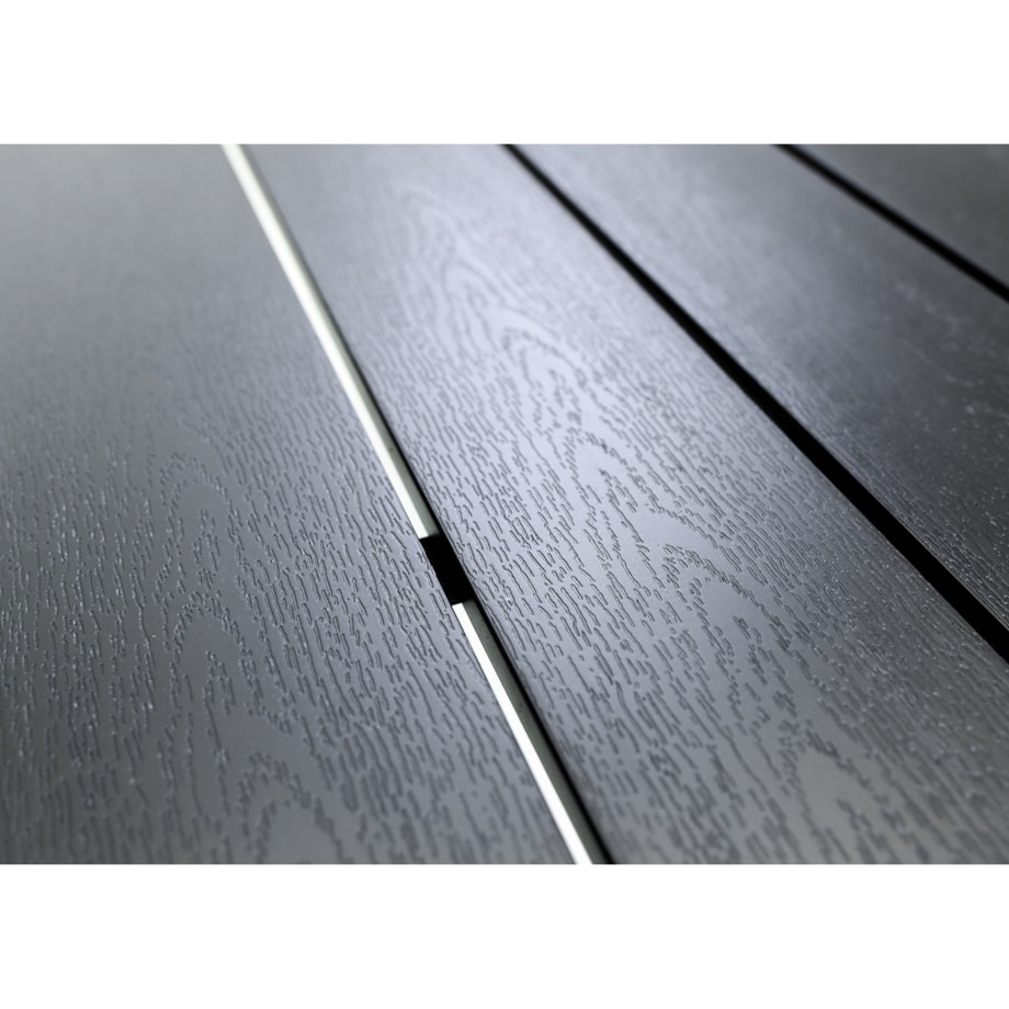 Stół ogrodowy z aluminium czarny