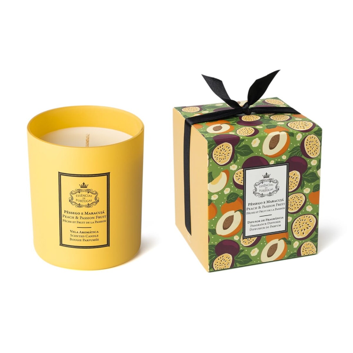 Świeca zapachowa Essencias de Portugal Brzoskwinia