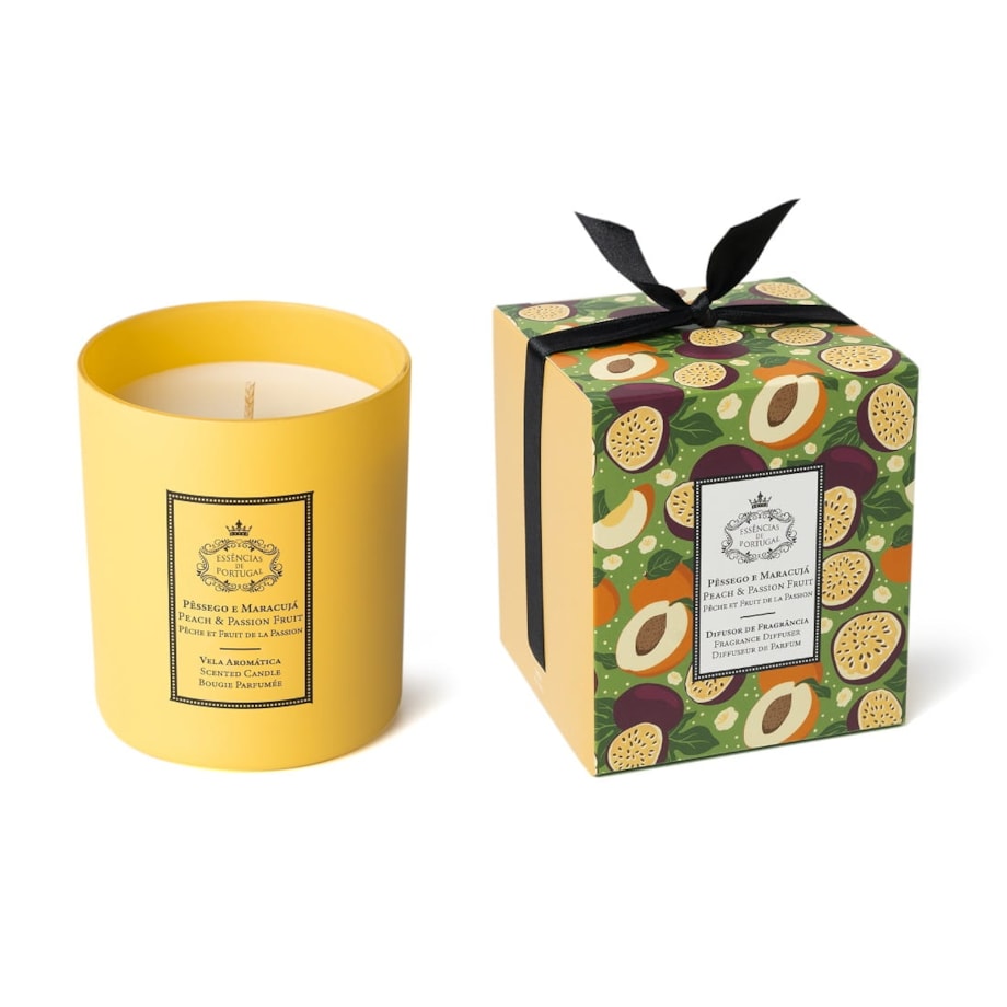 Świeca zapachowa Essencias de Portugal Brzoskwinia