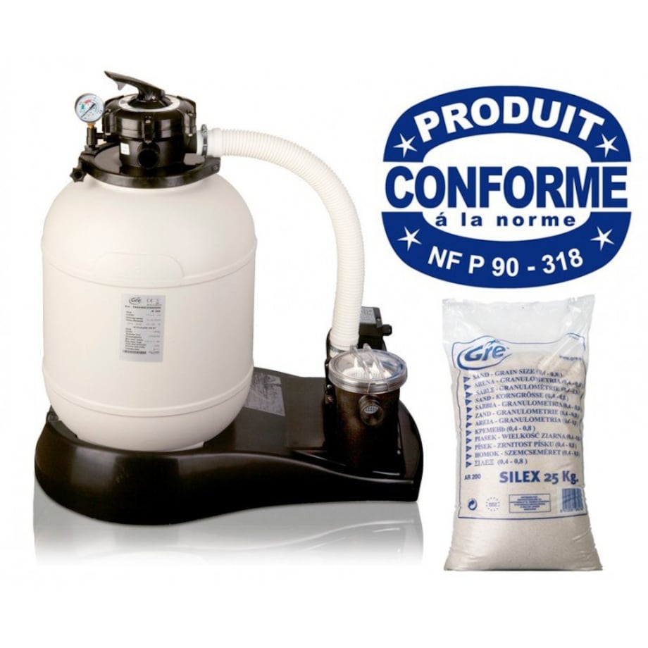 Basen ogrodowy stalowy Atlantis 610x375x132cm GRE