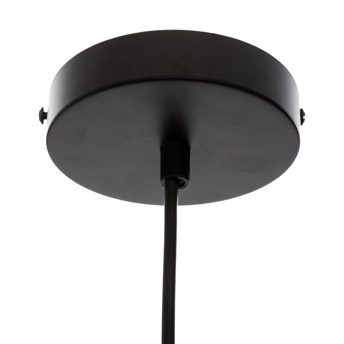 Lampa wisząca GALT, metalowa, Ø 34 cm