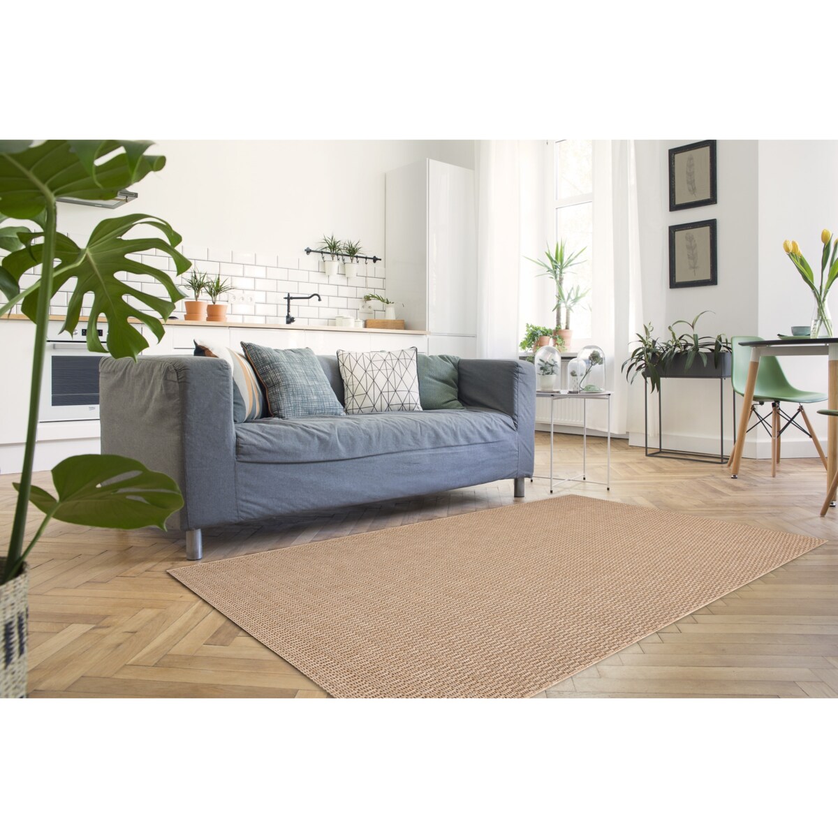 Dywan SZNURKOWY SIZAL BOHO 39136026 beż 140x200 cm