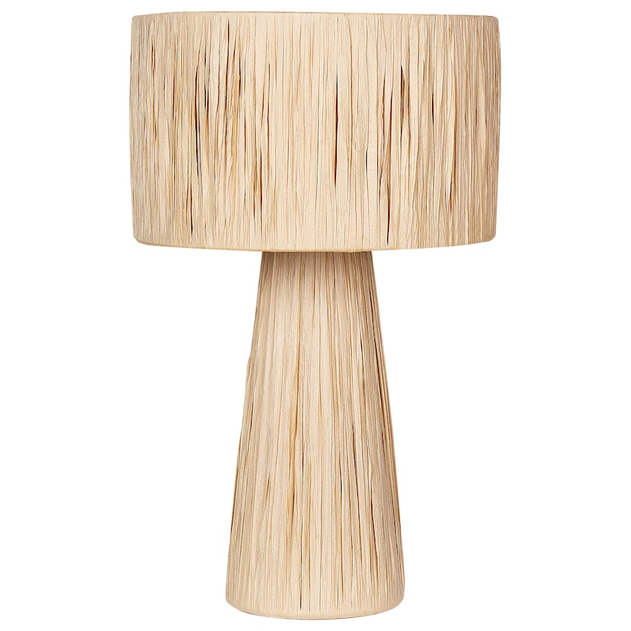 Lampa stołowa WELMEL Plecionka Naturalny