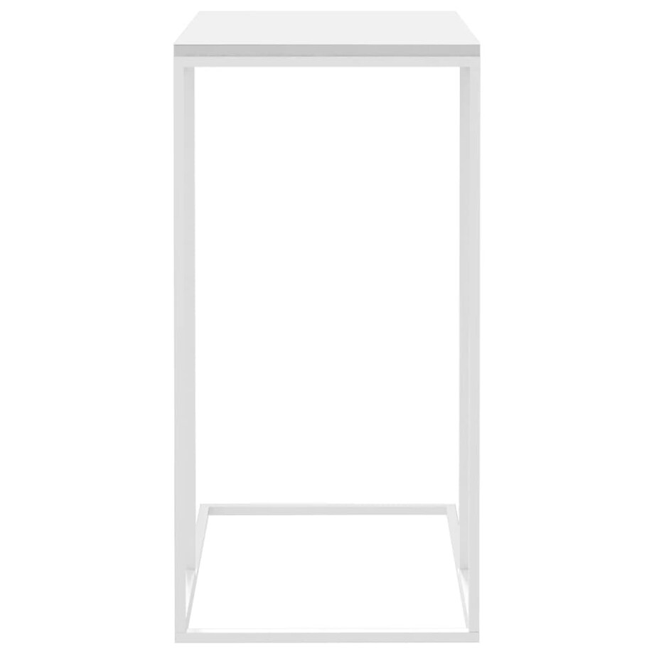 vidaXL Stolik boczny, biały, 40x30x59 cm, materiał drewnopochodny