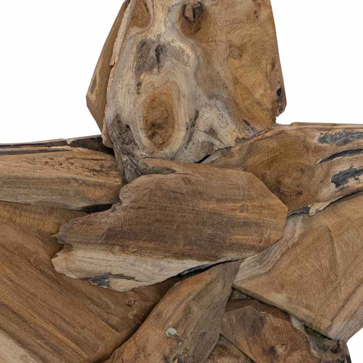 vidaXL Gwiazda Bożonarodzeniowa Brązowy 60 x 5 x 75 cm