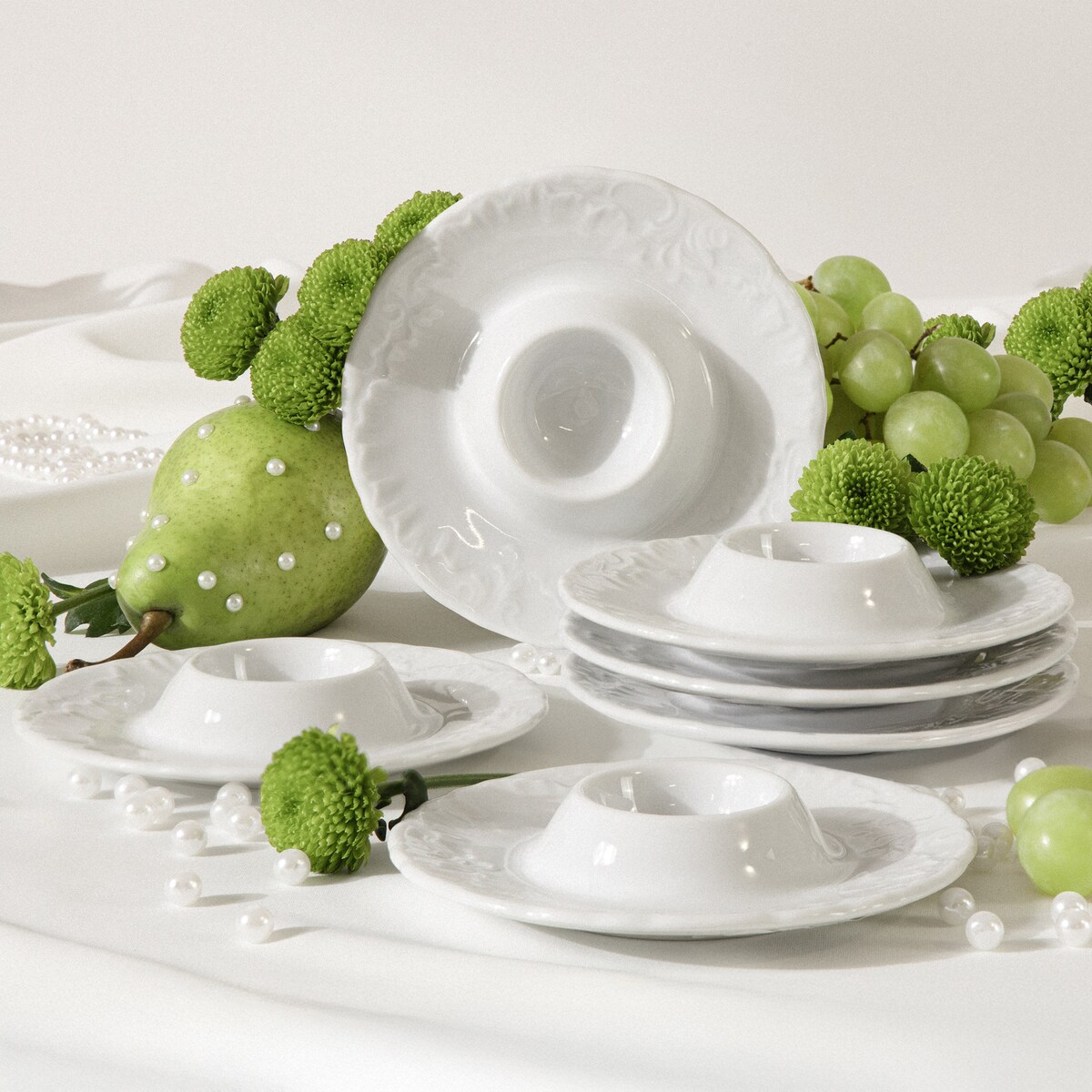 Konsimo ROCOCO MARIA Kieliszek do jajka 6 szt.