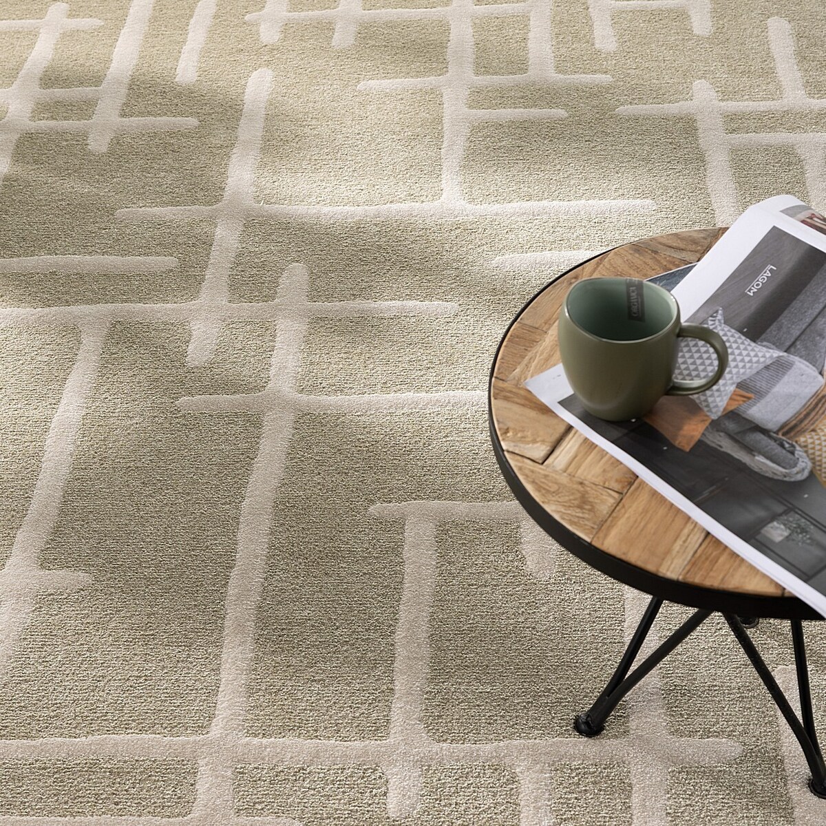 Dywan Novira olive 160x230 cm, 160x230 cm