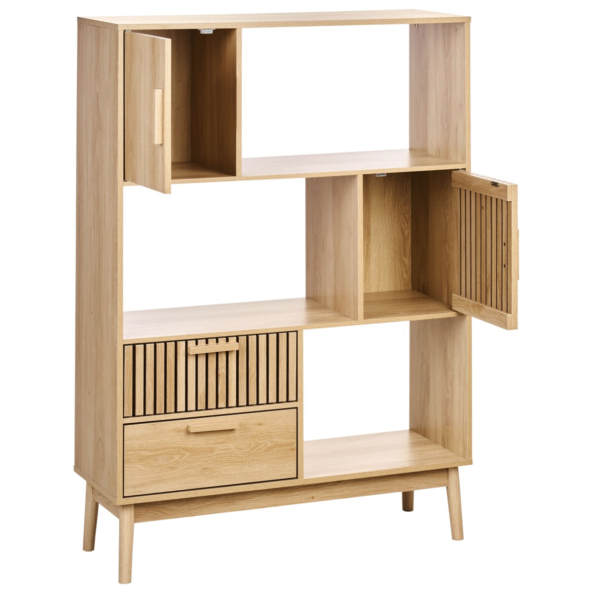 Regał Jasne drewno LYNWOOD