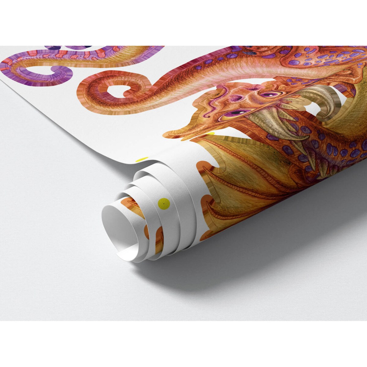 Zestaw naklejek na ścianę, Baśniowe smoki, 60cm