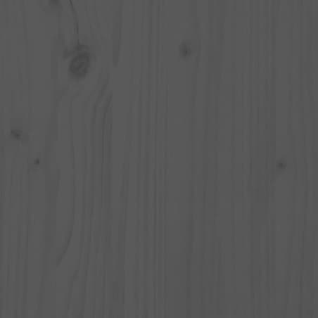 vidaXL Skrzynia na pranie, szara, 44x44x76 cm, lita sosna