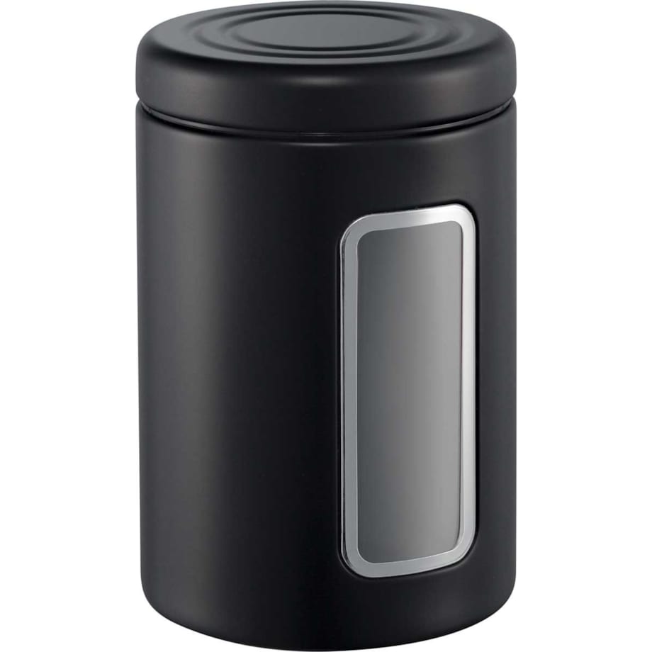 Pojemnik z okienkiem 2l CL czarny MATT Wesco