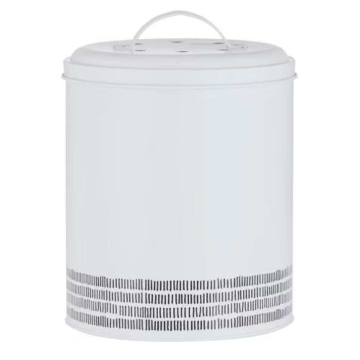 Kompostownik kuchenny biały Monochrome, 24 x 17 cm, Typhoon