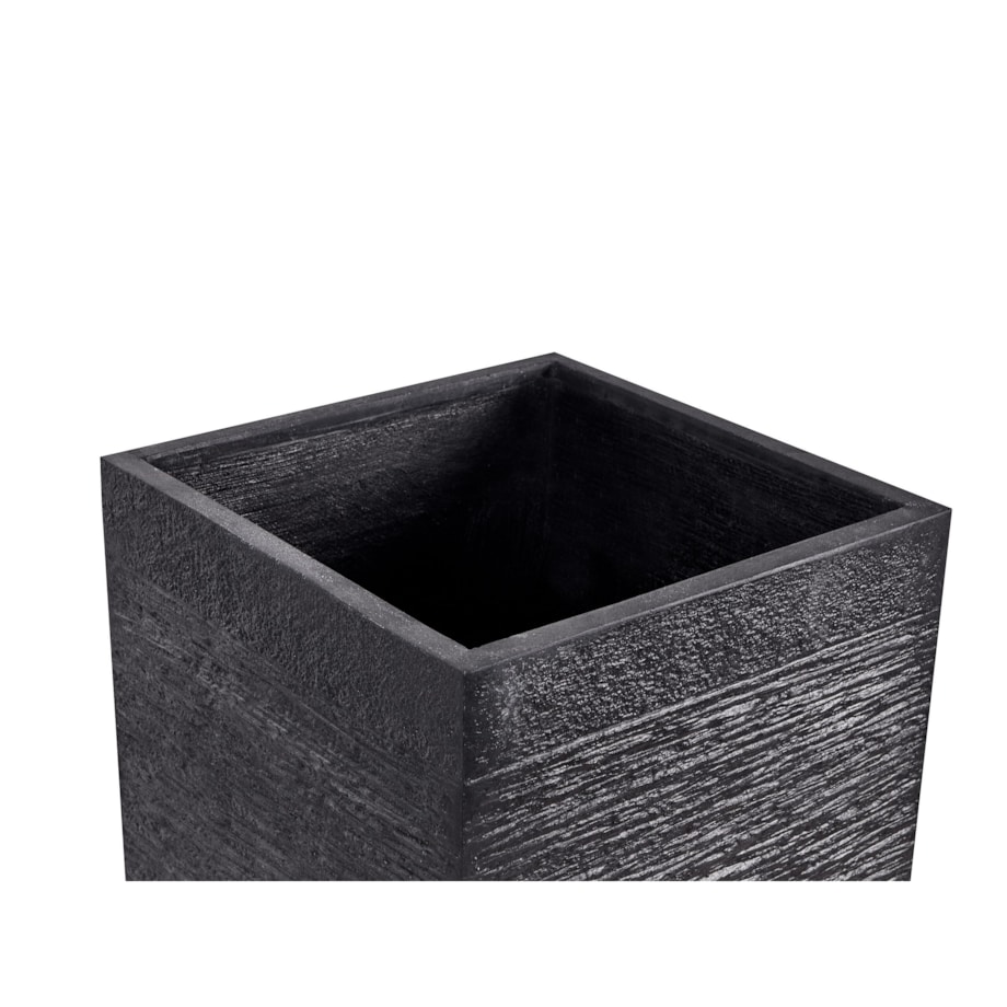 Doniczki 40 x 40 x 77 cm czarne DION