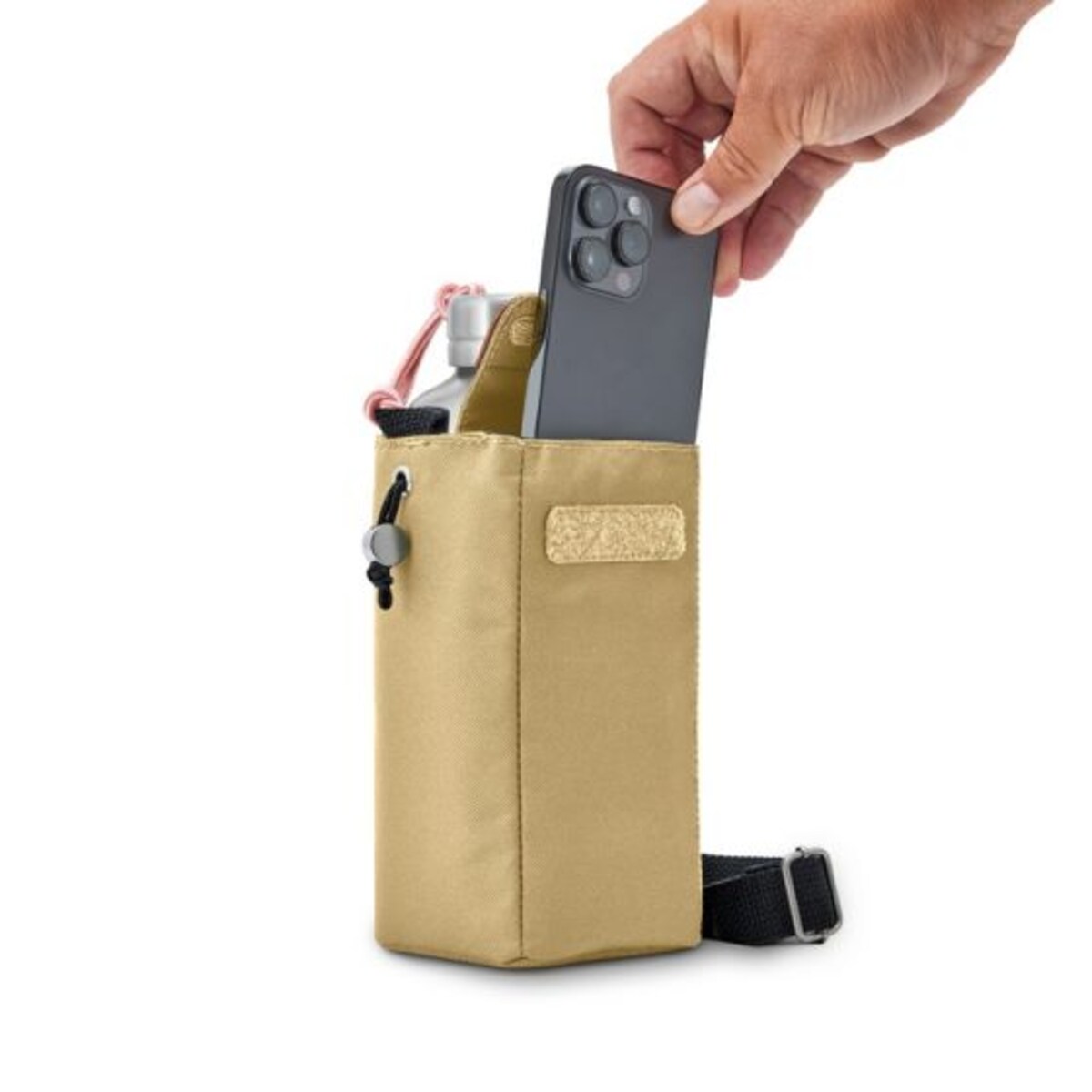 Torba termiczna na butelkę (beżowa) Black+Blum