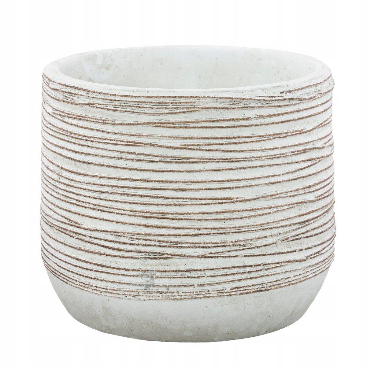 DONICA SKROCK betonowa biała śr. 14cm