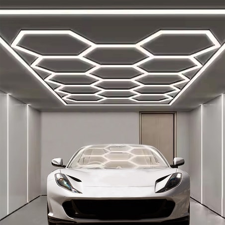 Plafon Light Prestige Geometric New biały LED 4000K 1 szt.