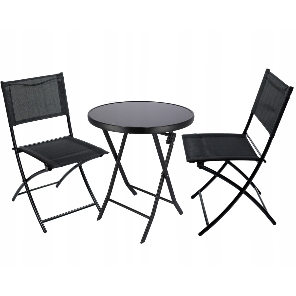 Zestaw składanych mebli ogrodowych