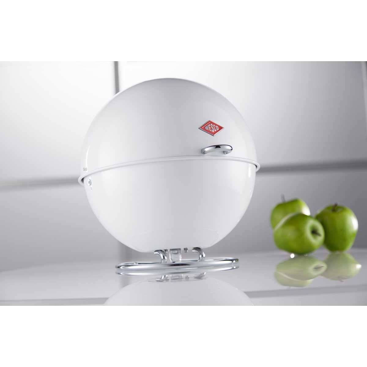 Chlebak/pojemnik biały MATT 260mm Superball Wesco