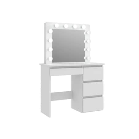 Toaletka ALEKSANDRA 4 biały mat